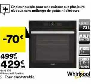 Four Encastrable Wirlpool