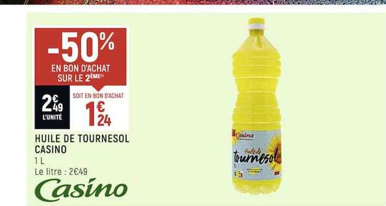 Huile De Tournesol Casino