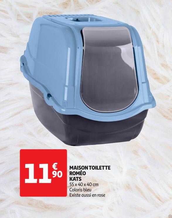 maison toilette roméo kats