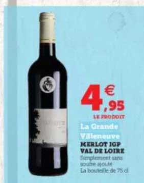 merlot igp val de loire