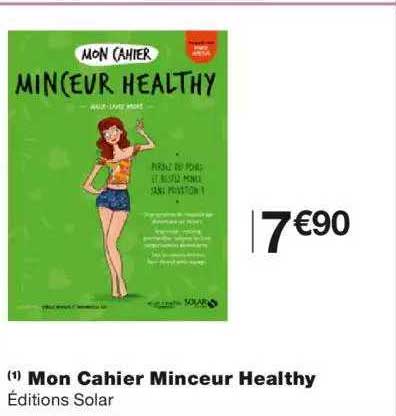 mon cahier minceur healthy