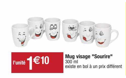 mug visage "sourire"