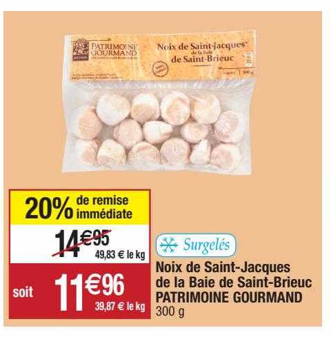 noix de saint-jacques de la baie de saint-brieuc patrimoine gourmand