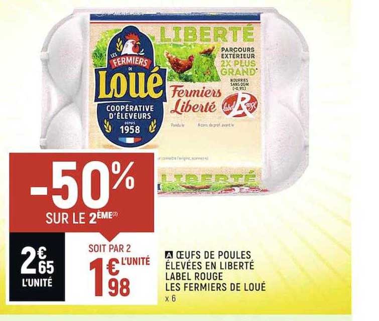oeufs de poules élevées en liberté label rouge les fermiers de loué