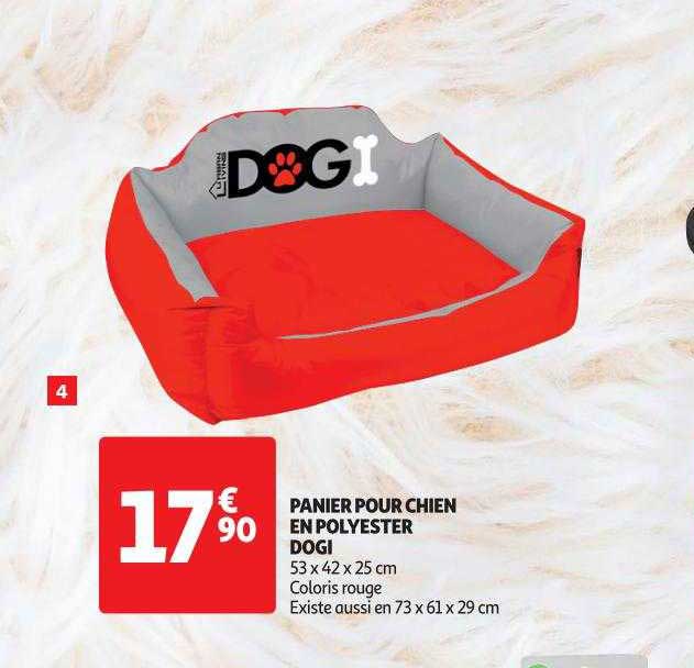 panier pour chien en polyester dogi