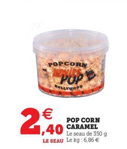 pop corn caramel