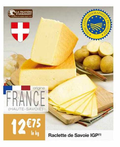 Raclette De Savoie Igp