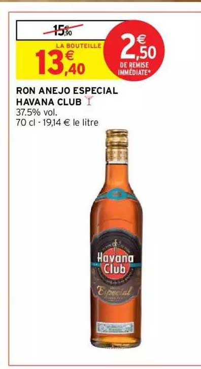 ron anejo especial havana club