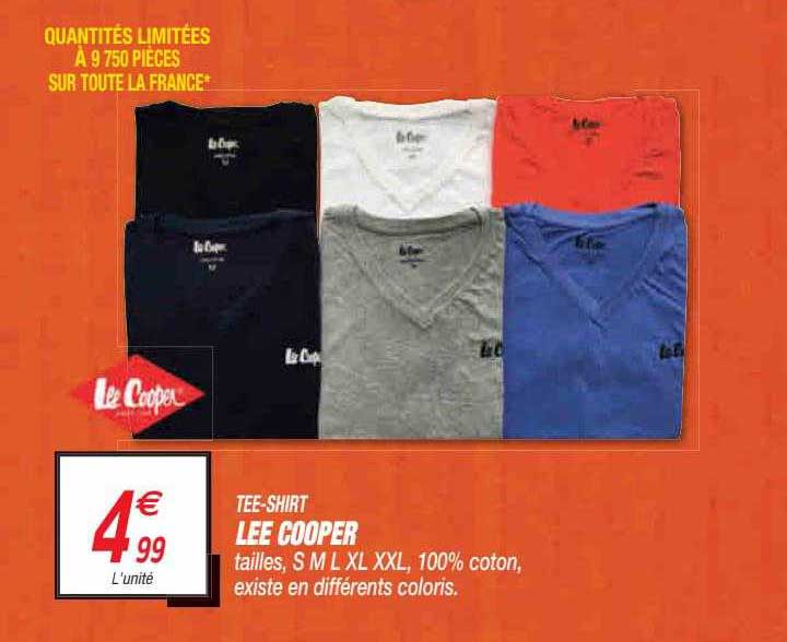 tee-shirt lee cooper