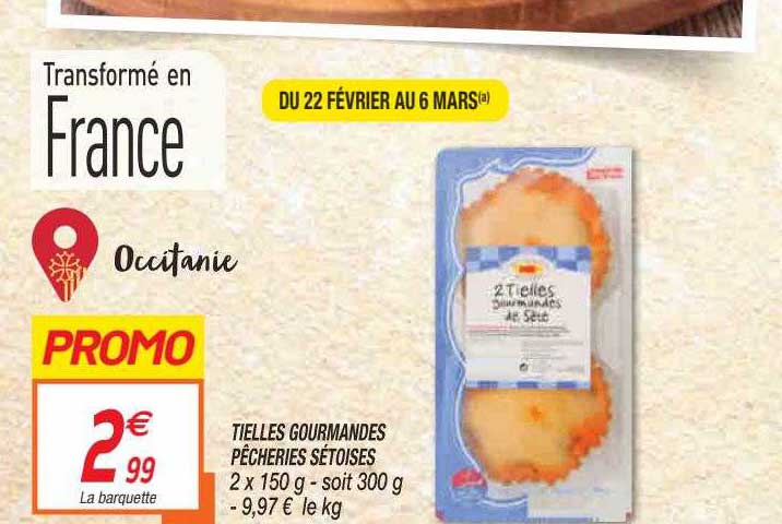 tielles gourmandes pêcheries sétoises