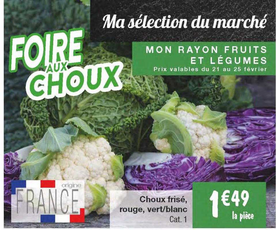 choux frisé, rouge, vert-blanc