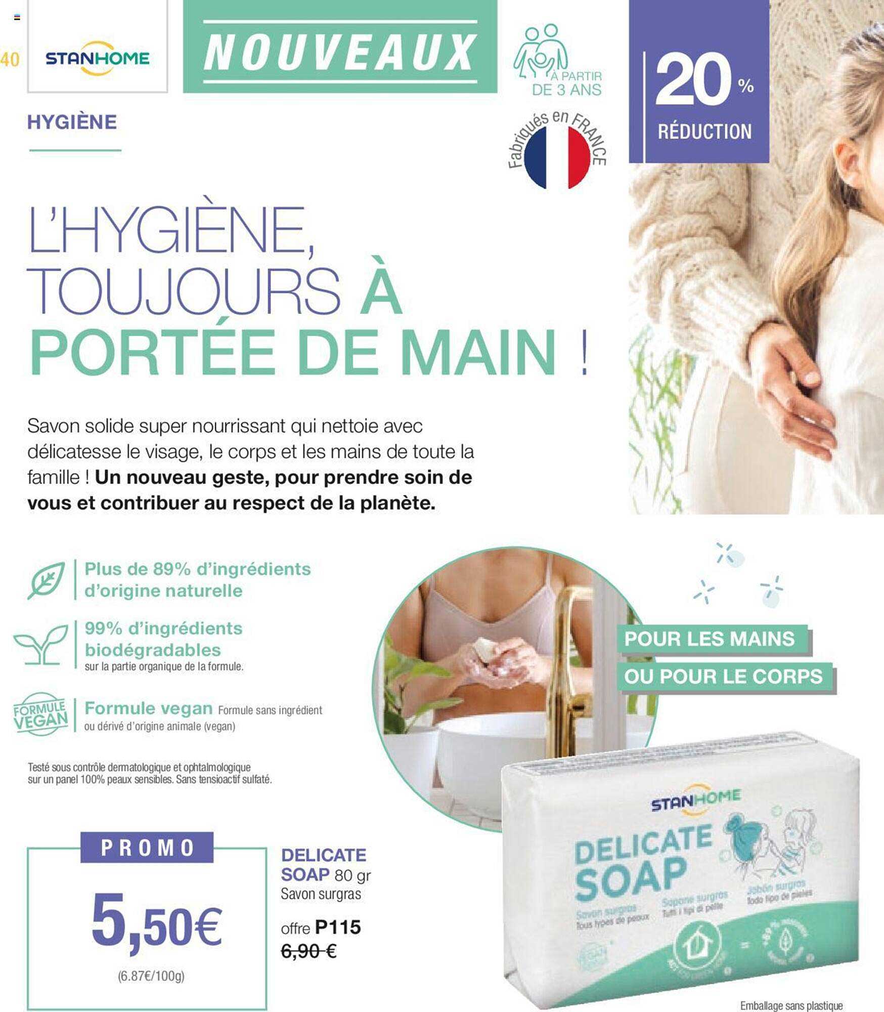 delicate soap stanhome