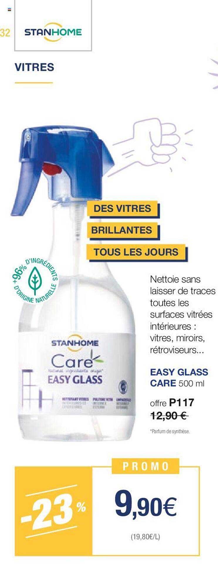 easy glass care stanhome