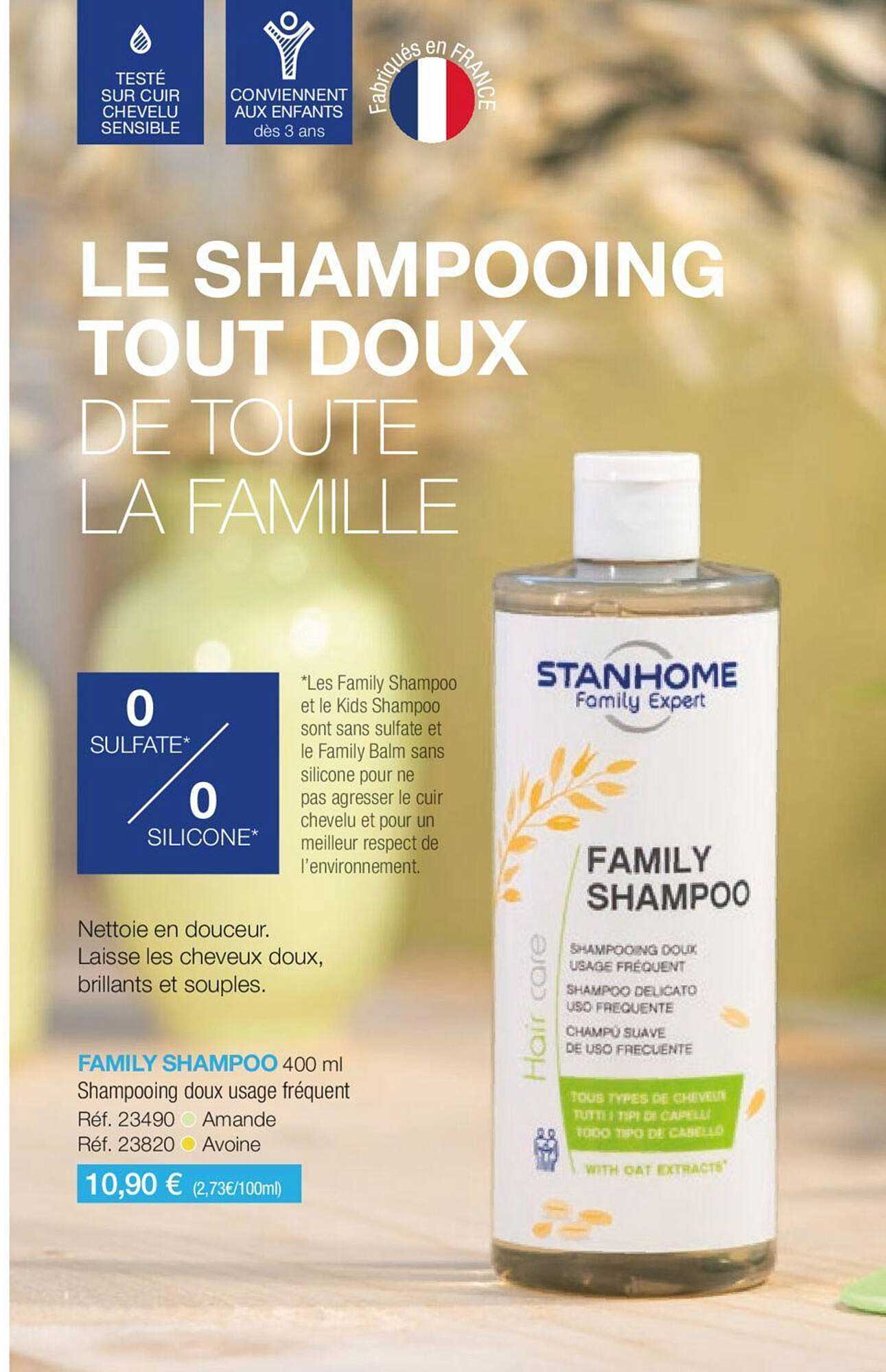 family shampoo stanhome