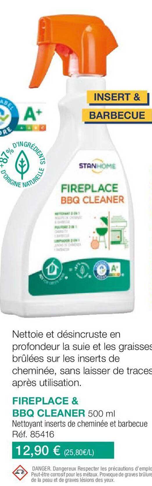 fireplace & bbq cleaner stanhome