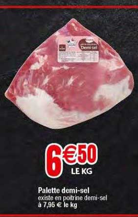 palette demi-sel cora