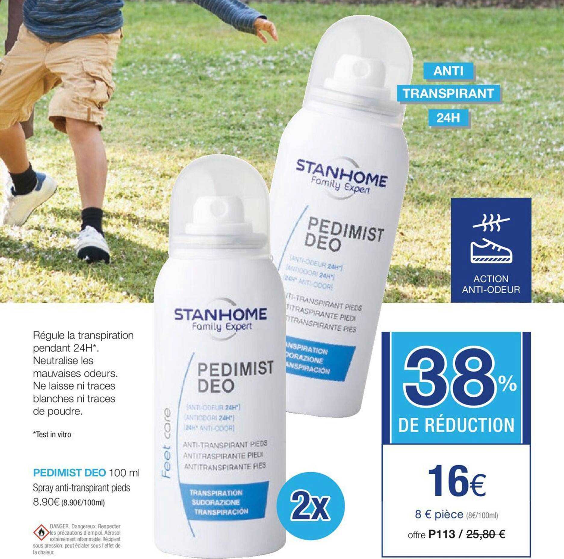 pedimist deo stanhome