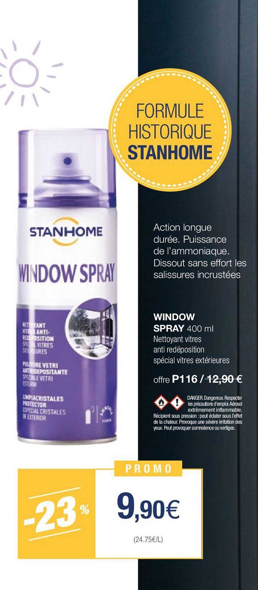 window spray stanhome
