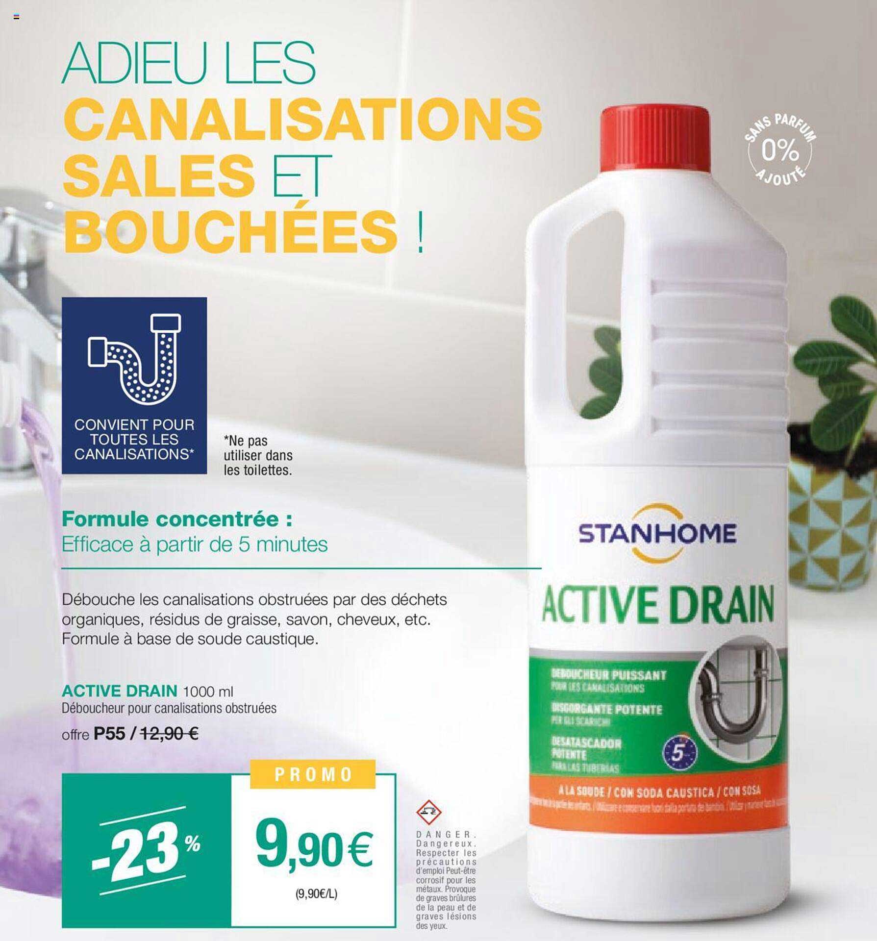 active drain stanhome