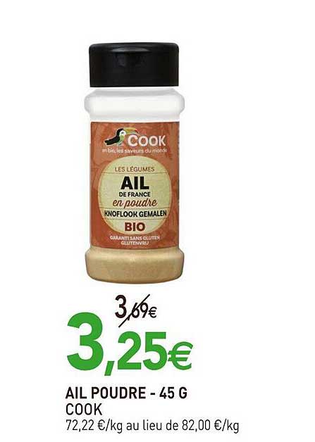 Ail Poudre Cook - 45 G