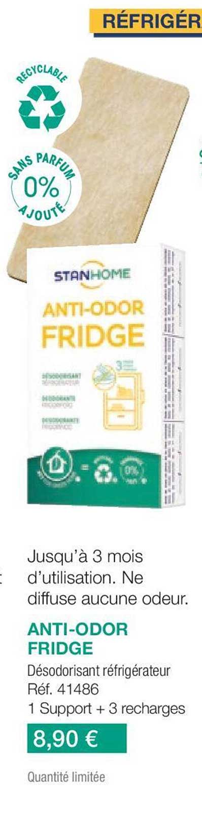 anti-odor fridge stanhome