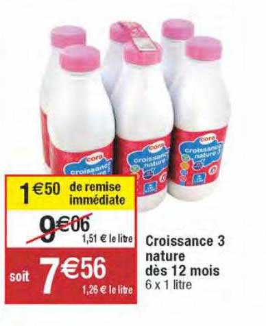 Croissance 3 Nature Dès 12 Mois