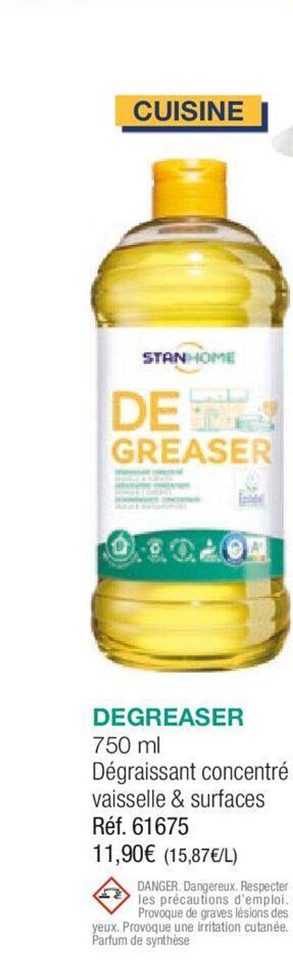degreaser stanhome