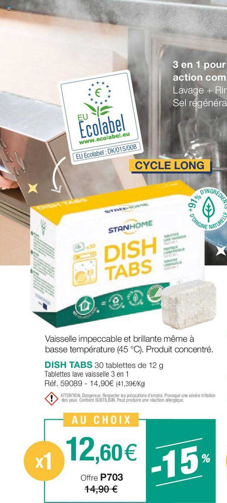 dish tabs stanhome