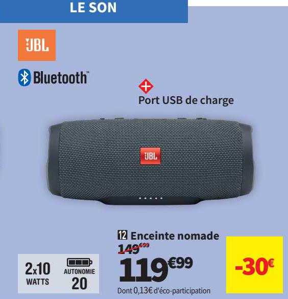 Enceinte Nomade Jbl