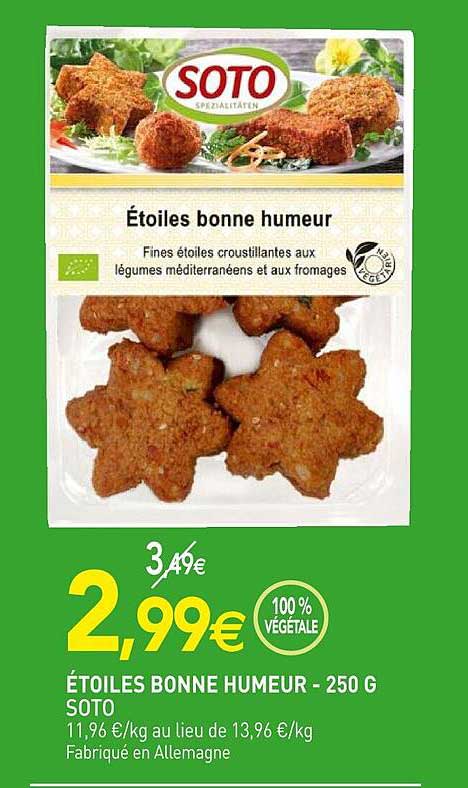 étoiles bonne humeur - 250 g soto