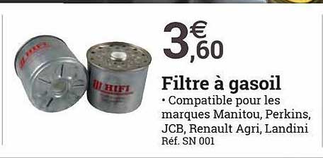 filtre à gasoil