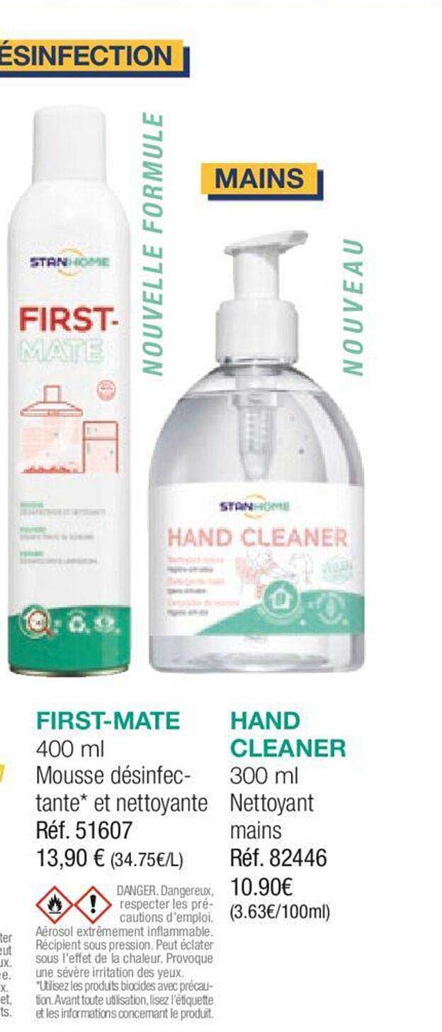 First-mate Stanhome, Hand Cleaner Stanhome