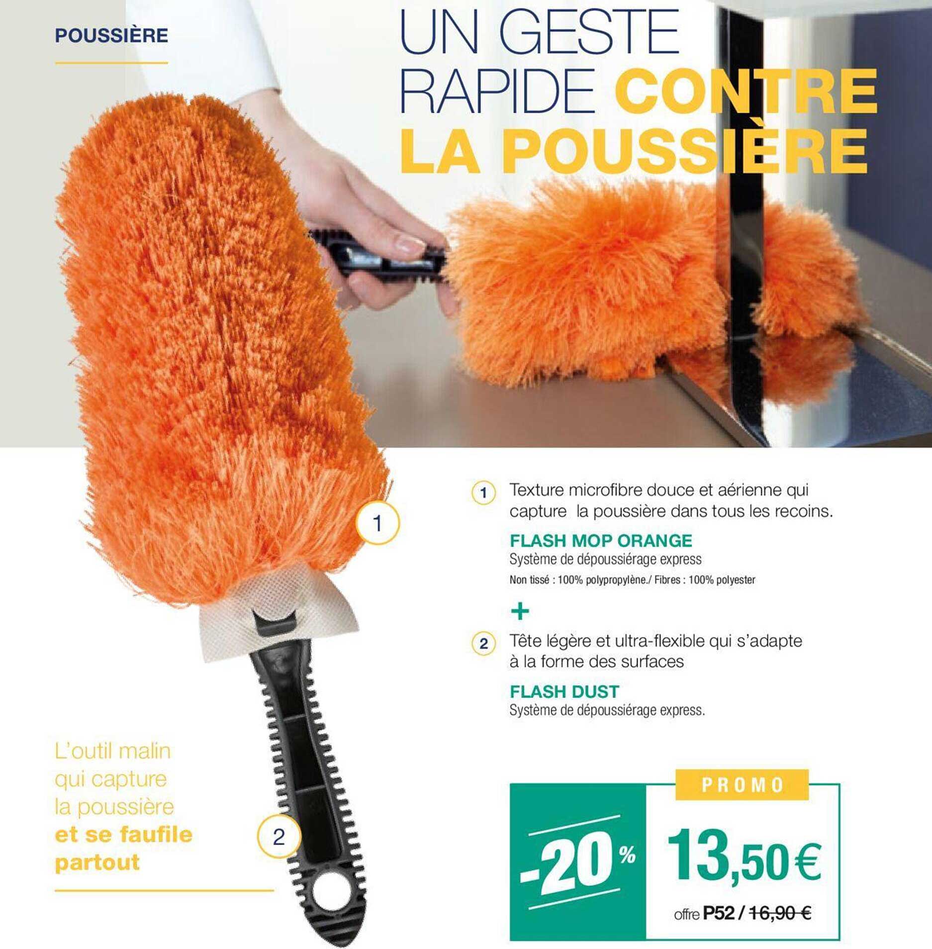 flash mop orange + flash dust