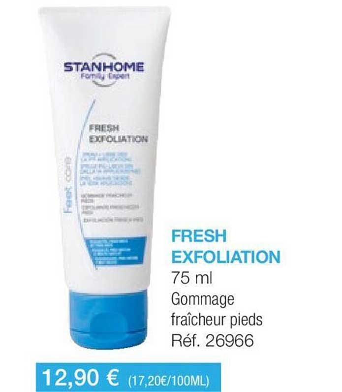 fresh exfoliation stanhome