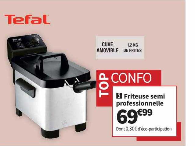 friteuse semi professionnelle tefal