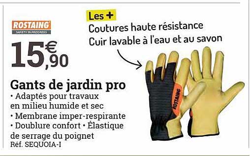 gants de jardin pro rostaing