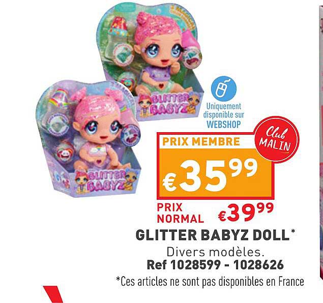 glitter babyz doll