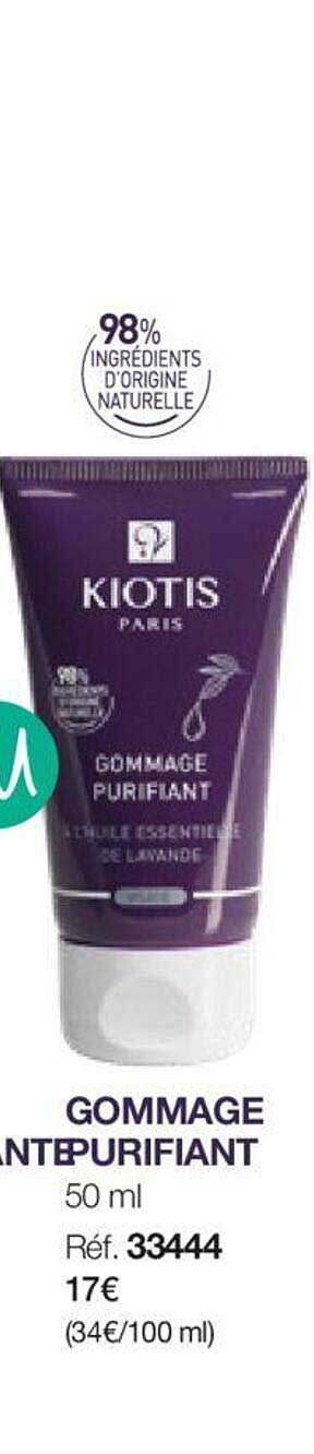 Gommage Purifiant Kiotis Paris