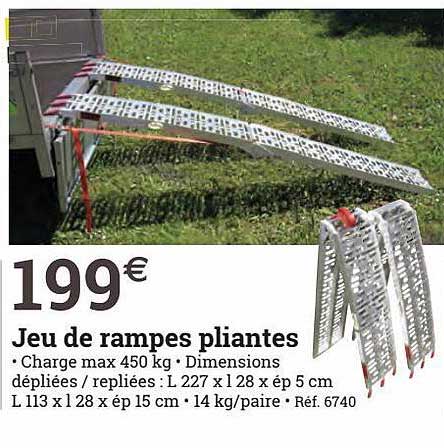 jeu de rampes pliantes