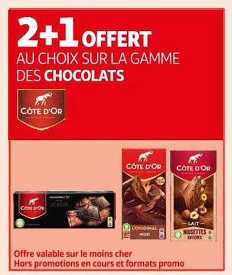 La Gamme Des Chocolats Côte D'or