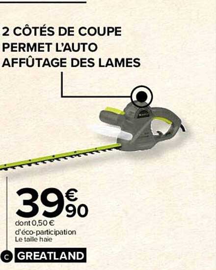 la taille haie greatland