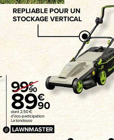la tondeuse lawnmaster