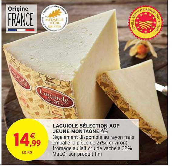 Laguiole Sélection Aop Jeune Montagne