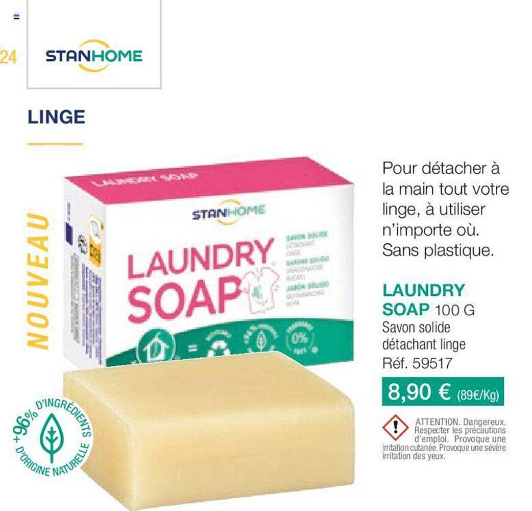 laundry soap stanhome
