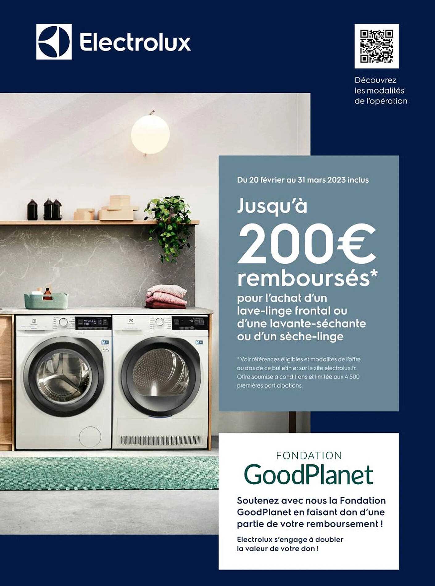 lave-linge frontal ou lavante-séchante ou sèche-linge