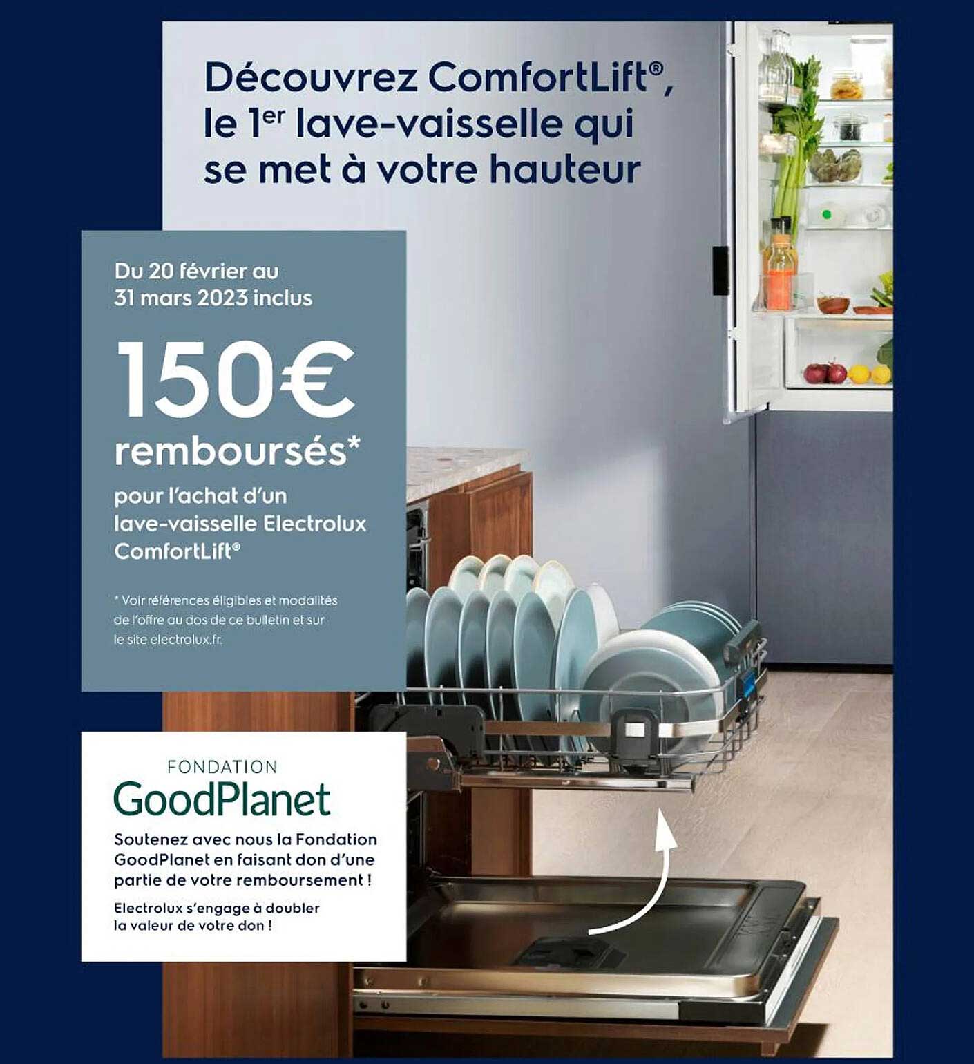 lave-vaisselle electrolux comfortLift