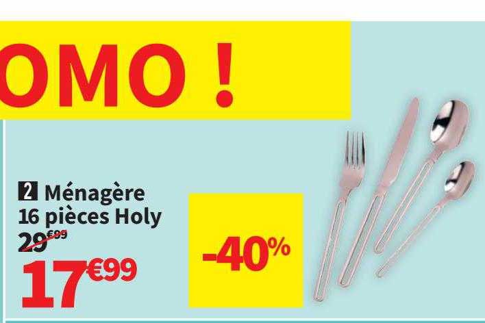 ménagère 16 pièces holy