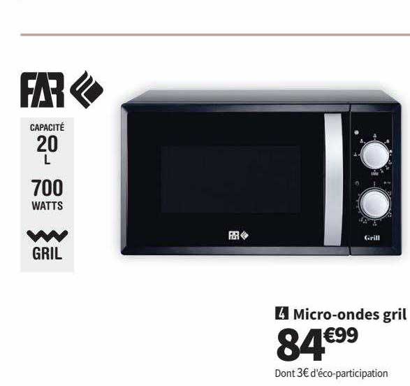 micro-ondes gril far