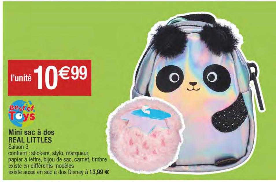 Mini Sac à Dos Real Littles