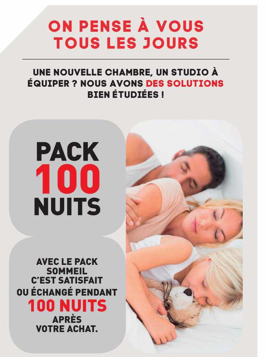 pack 100 nuits